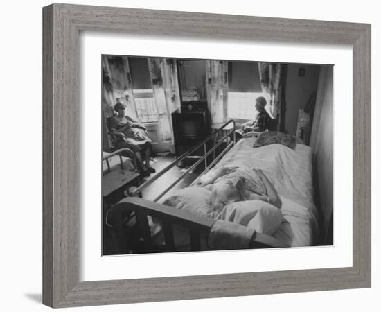 Room in a Nursing Home-Carl Mydans-Framed Photographic Print