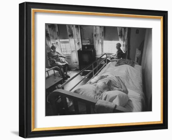 Room in a Nursing Home-Carl Mydans-Framed Photographic Print