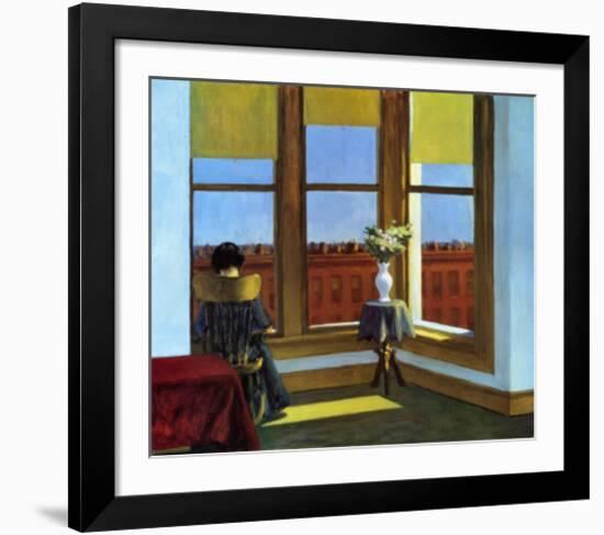 Room In Brooklyn-Edward Hopper-Framed Art Print