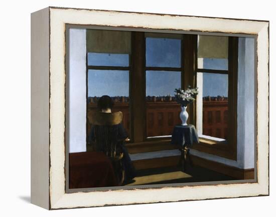 Room in Brooklyn-Edward Hopper-Framed Premier Image Canvas