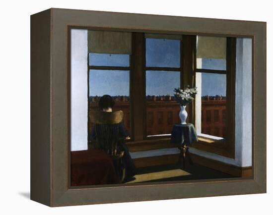 Room in Brooklyn-Edward Hopper-Framed Premier Image Canvas