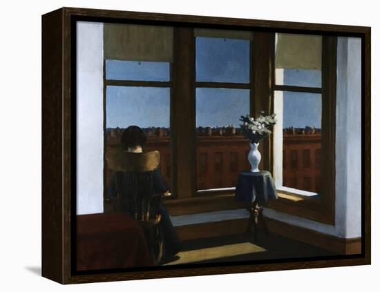 Room in Brooklyn-Edward Hopper-Framed Premier Image Canvas