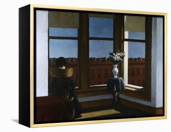 Room in Brooklyn-Edward Hopper-Framed Premier Image Canvas