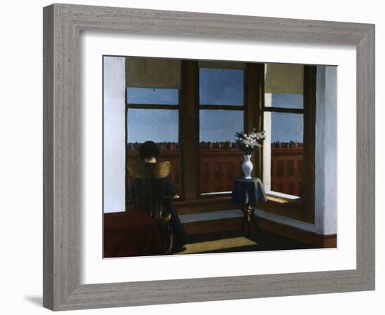 Room in Brooklyn-Edward Hopper-Framed Giclee Print