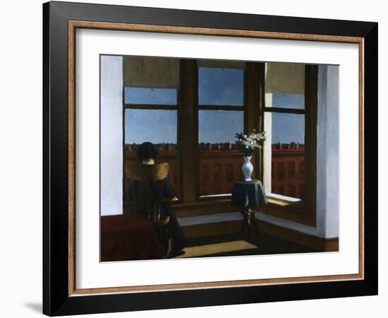 Room in Brooklyn-Edward Hopper-Framed Giclee Print