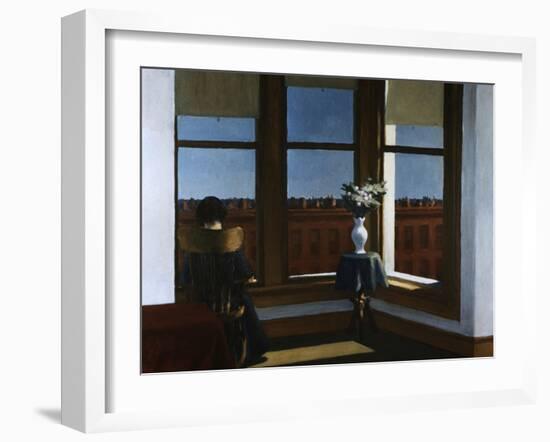 Room in Brooklyn-Edward Hopper-Framed Giclee Print