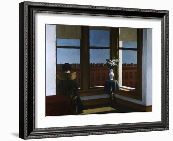 Room in Brooklyn-Edward Hopper-Framed Giclee Print