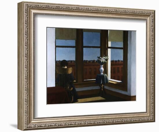 Room in Brooklyn-Edward Hopper-Framed Giclee Print