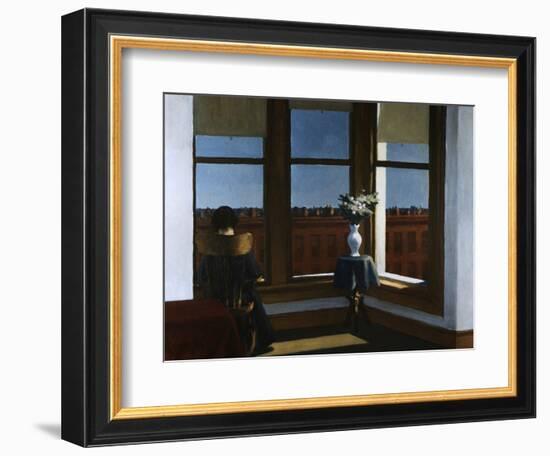 Room in Brooklyn-Edward Hopper-Framed Giclee Print