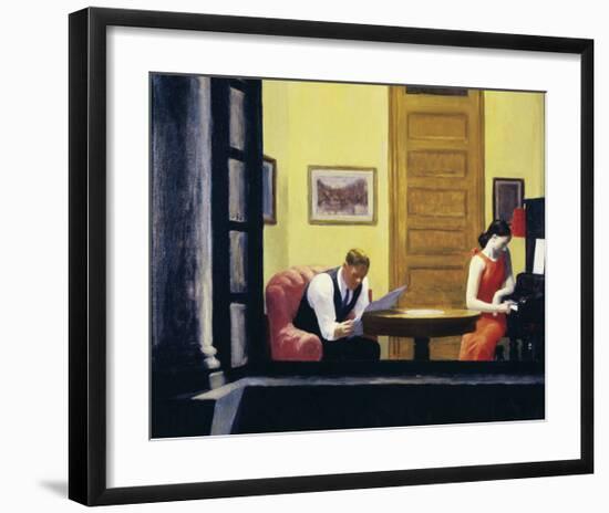 Room in New York, 1932-Edward Hopper-Framed Giclee Print