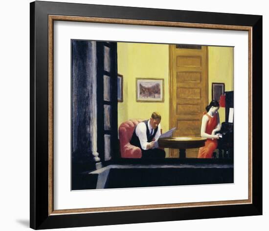 Room in New York, 1932-Edward Hopper-Framed Giclee Print