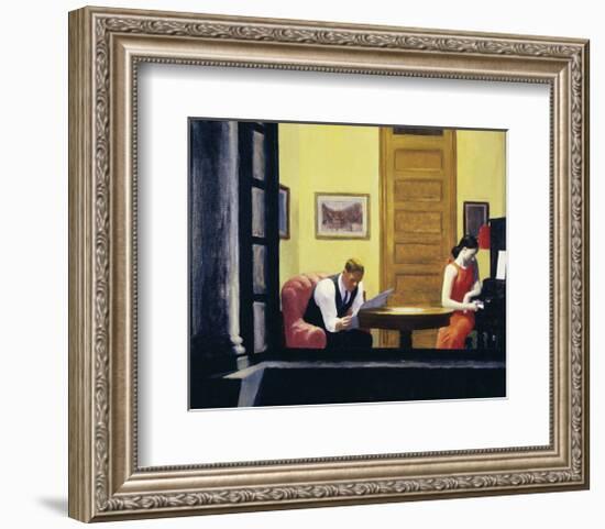 Room in New York, 1932-Edward Hopper-Framed Giclee Print