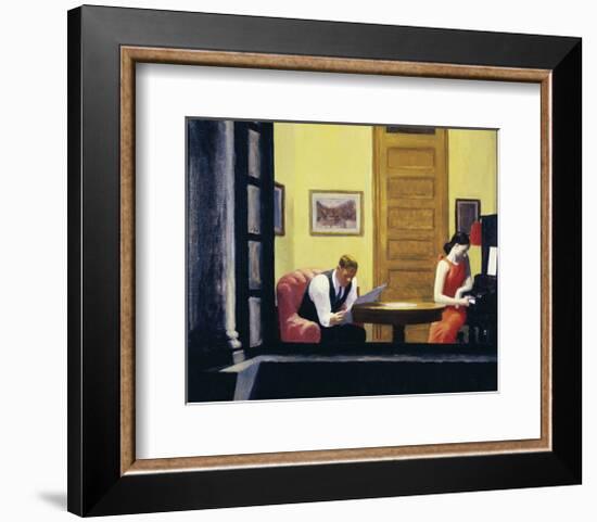 Room in New York, 1932-Edward Hopper-Framed Giclee Print