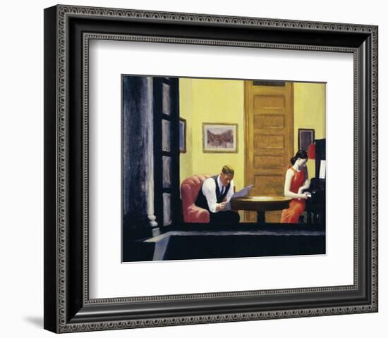 Room in New York, 1932-Edward Hopper-Framed Giclee Print