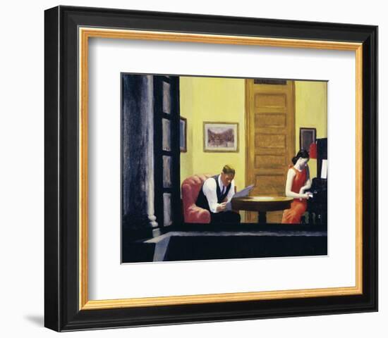 Room in New York, 1932-Edward Hopper-Framed Giclee Print