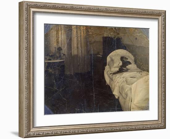 Room in the Mariinskaya Hospital Where Fyodor Kokoshkin Was Murdered, Petrograd, Russia, 1918-null-Framed Giclee Print