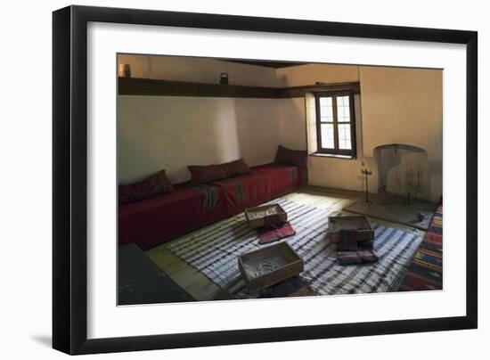 Room Interior in House-Museum of Neofit Rilski, Bansko, Bulgaria-null-Framed Giclee Print