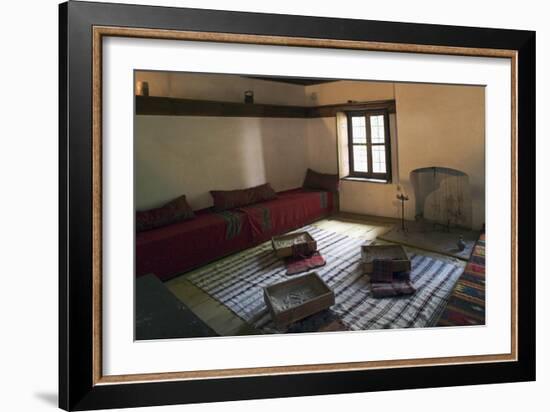 Room Interior in House-Museum of Neofit Rilski, Bansko, Bulgaria-null-Framed Giclee Print