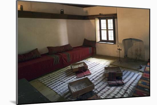 Room Interior in House-Museum of Neofit Rilski, Bansko, Bulgaria-null-Mounted Giclee Print