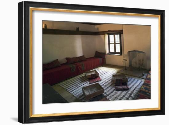 Room Interior in House-Museum of Neofit Rilski, Bansko, Bulgaria-null-Framed Giclee Print