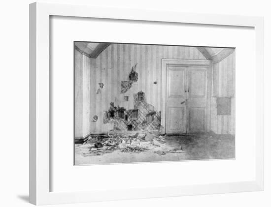 Room Where Tsar Nicholas II and His Family Were Executed, Yekaterinburg, Russia, July 17 1918-null-Framed Giclee Print