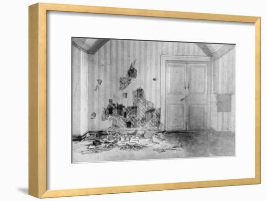 Room Where Tsar Nicholas II and His Family Were Executed, Yekaterinburg, Russia, July 17 1918-null-Framed Giclee Print