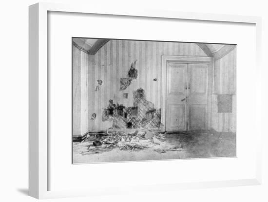 Room Where Tsar Nicholas II and His Family Were Executed, Yekaterinburg, Russia, July 17 1918-null-Framed Giclee Print