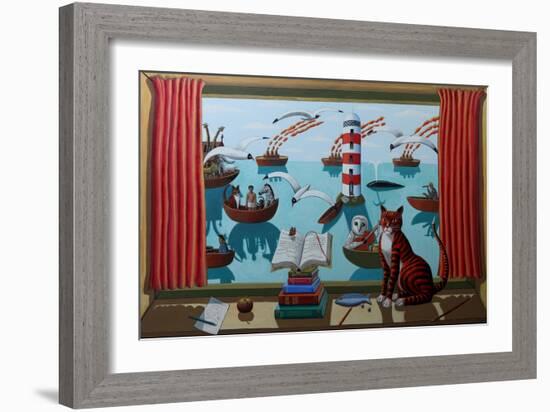 Room With A View, 2017-PJ Crook-Framed Giclee Print