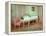 Room with the Harpsichord Used by Mozart in Prague-null-Framed Premier Image Canvas