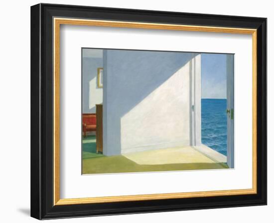 Rooms by the Sea-Edward Hopper-Framed Art Print