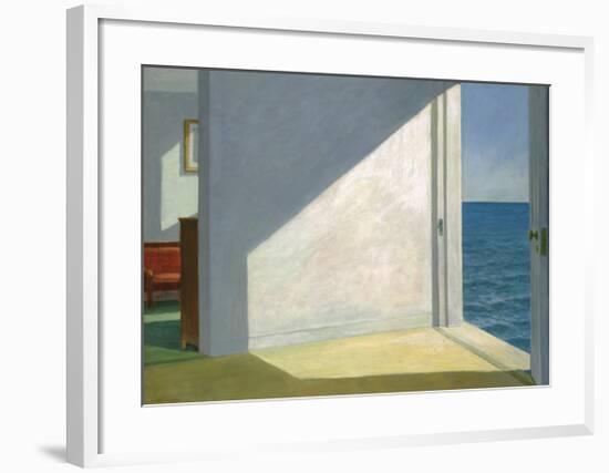 Rooms by the Sea-Edward Hopper-Framed Art Print