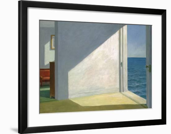 Rooms by the Sea-Edward Hopper-Framed Art Print