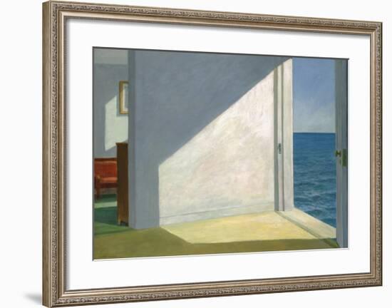 Rooms by the Sea-Edward Hopper-Framed Art Print