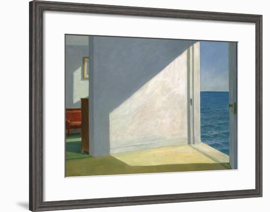 Rooms by the Sea-Edward Hopper-Framed Art Print