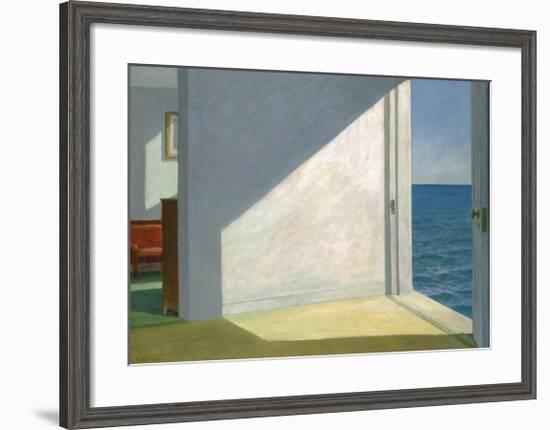 Rooms by the Sea-Edward Hopper-Framed Art Print