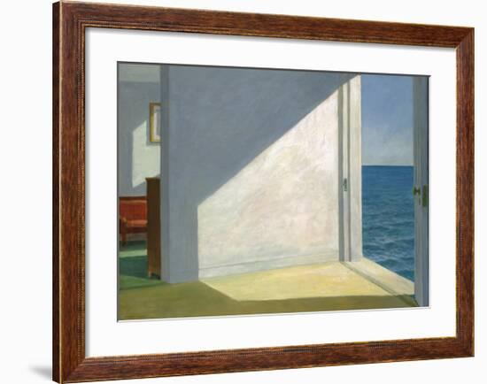 Rooms by the Sea-Edward Hopper-Framed Art Print