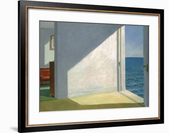 Rooms by the Sea-Edward Hopper-Framed Art Print