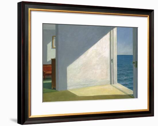 Rooms by the Sea-Edward Hopper-Framed Art Print