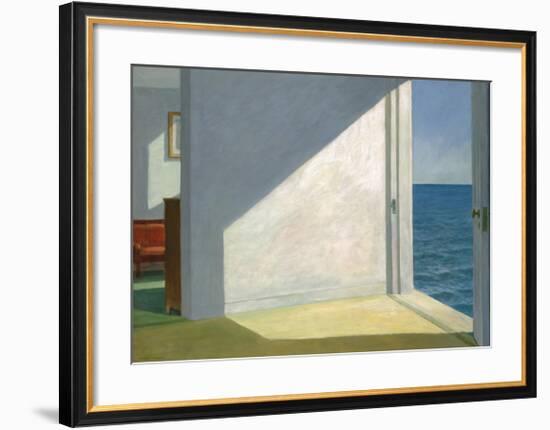 Rooms by the Sea-Edward Hopper-Framed Art Print