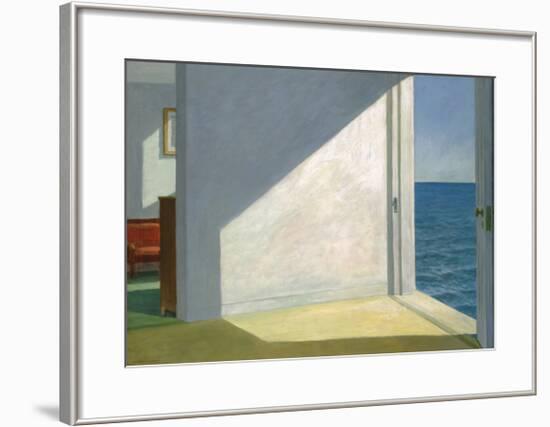 Rooms by the Sea-Edward Hopper-Framed Art Print