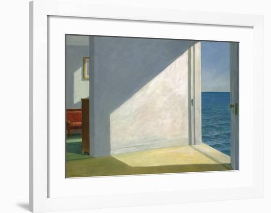 Rooms by the Sea-Edward Hopper-Framed Art Print