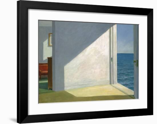 Rooms by the Sea-Edward Hopper-Framed Art Print