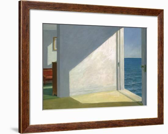 Rooms by the Sea-Edward Hopper-Framed Art Print