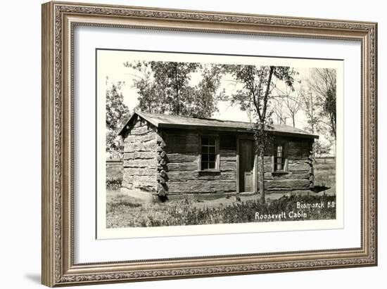 Roosevelt Cabin, Bismarck, North Dakota-null-Framed Art Print