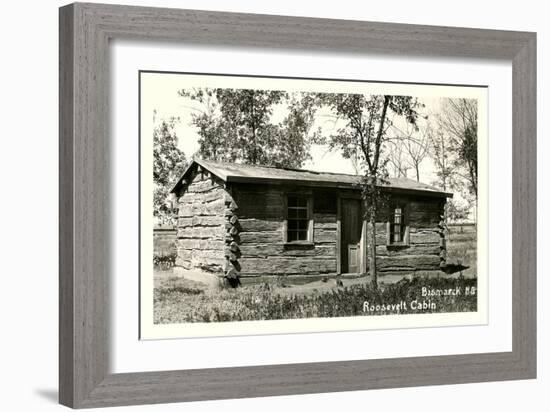 Roosevelt Cabin, Bismarck, North Dakota-null-Framed Art Print