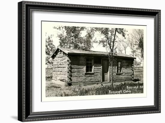 Roosevelt Cabin, Bismarck, North Dakota-null-Framed Art Print