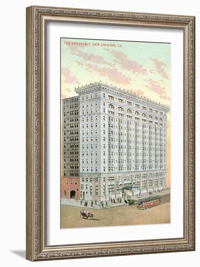 Roosevelt Hotel, New Orleans-null-Framed Art Print