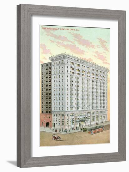 Roosevelt Hotel, New Orleans-null-Framed Art Print