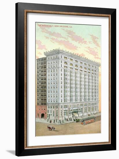 Roosevelt Hotel, New Orleans-null-Framed Art Print