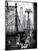 Roosevelt Island Tram and Ed Koch Queensboro Bridge (Queensbridge) Views, Manhattan, New York-Philippe Hugonnard-Mounted Art Print